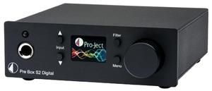 Pro-Ject Pre Box S2 Digital Czarny Przetwornik DAC MQA Salon Pozna Wrocaw - 2859223687