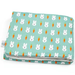 Kocyk dla redniaka Bunny 75 x 100 Velvet - 2865134599