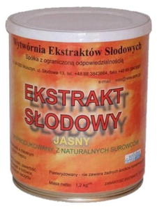 Ekstrakt sodowy WES 1,2kg - JASNY - 2828000552