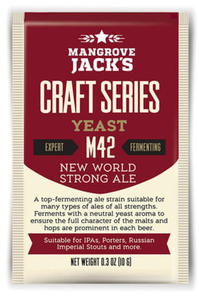 Mangrove Jack drode piwowarskie M42 NEW WORLD STRONG ALE 10g