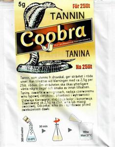 Coobra tanina do win czerwonych 5g - 2842723534