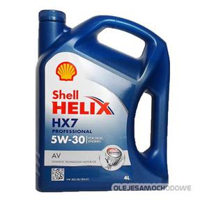 Shell Helix HX7 Professional AV 5W30 (505.01) 4L - 2822774246