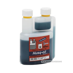 HUSQ-OIL olej do dwusuww 500ml +dozownik / zielony - 2822774776