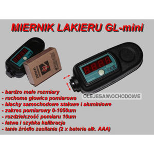 Miernik gruboci lakieru GL mini - 2822775123