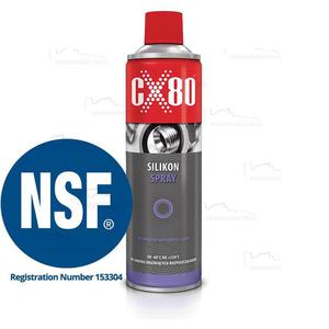 CX-80 Smar Silkonowy Spray 300ml / atest PZH i NFS/ - 2845172131