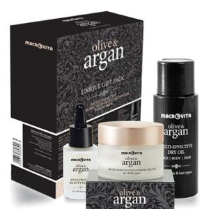 ZESTAW MACROVITA ARGAN & OLIVE: ELIKSIR PIKNA z arganowymi komórkami macierzystymi 15ml +...