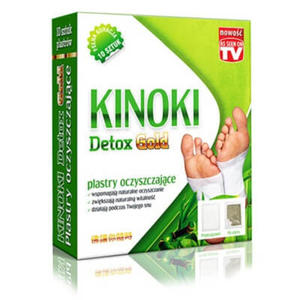 Plastry Oczyszczajce KINOKI Detox Gold (10 szt.) - 2862959937