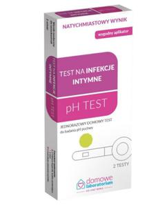 Test na infekcje intymne pH TEST Domowe Laboratorium - 2867860584