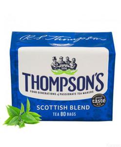 Thompson's Family Teas Scottish herbata czarna ekspresowa 80szt Angielska - 2876399221