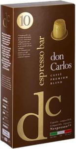 Nespresso Caffe Don Carlos Espresso Bar blend - kapsuki nespresso 10szt - 2877134201