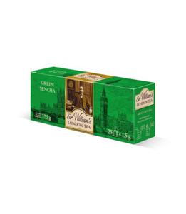 Sir William's London Tea Green Sencha Tea herbata zielona 25 saszetek - 2877803672
