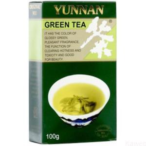 Yunnan Green tea - herbata zielona lisciasta 100g - 2876398978