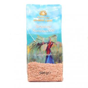 Brzowy Cukier Trzcinowy Mauritius Golden Cane nierafinowany- 0.5 kg - 2876399053