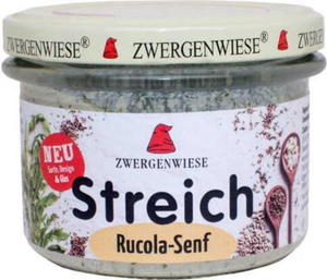 PASTA SONECZNIKOWA Z RUKOL I GORCZYC BEZGLUTENOWA BIO 180 g - ZWERGENWIESE - 2877891790