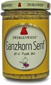 MUSZTARDA Z CAYMI ZIARNAMI BEZGLUTENOWA BIO 160 ml - ZWERGENWIESE - 2878201805