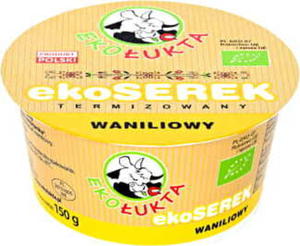 SEREK O SMAKU WANILIOWYM BIO 120 g - EKO UKTA - 2878655056