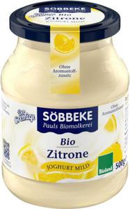 JOGURT CYTRYNOWY 7,5% BIO 500 g (SOIK) - SOBBEKE - 2875296839