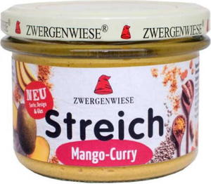 PASTA SONECZNIKOWA Z MANGO I CURRY BEZGLUTENOWA BIO 180 g - ZWERGENWIESE - 2872174635