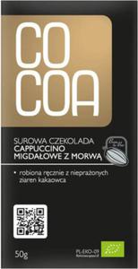 CZEKOLADA SUROWA CAPPUCINO MIGDAOWE Z MORW BIO 50 g - COCOA - 2832066301