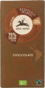 CZEKOLADA GORZKA FAIR TRADE BIO 100 g - ALCE NERO - 2877227474