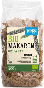 MAKARON (ORKISZOWY RAZOWY) SPIRELLI BIO 400 g - NIRO - 2872990204