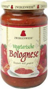 WEGETARIASKI SOS BOLOGNESE BEZGLUTENOWY BIO 350 g - ZWERGENWIESE - 2878201830