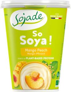 SOJOWY PRODUKT MANGO/BRZOSKWINIA BEZGLUTENOWY BIO 400g - SOJADE - 2878655072