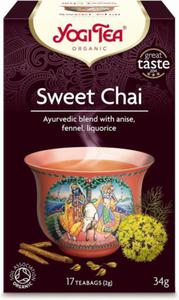 HERBATKA SODKI CHAI (SWEET CHAI) BIO (17 x 2 g) 34 g - YOGI TEA