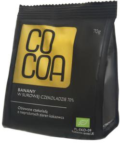 BANANY W SUROWEJ CZEKOLADZIE BIO 70 g - COCOA - 2832066924