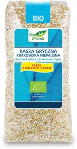 KASZA GRYCZANA KRAKOWSKA NIEPALONA BIO 500 g - BIO PLANET - 2878097032