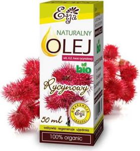 Olej Rycynowy BIO nierafinowany 50 ml ETJA - 2876491955