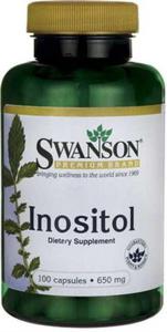 Inozytol witamina B8 Inositol B-8 650mg 100 kapsuek SWANSON