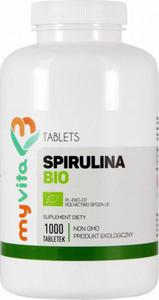 BIO spirulina 250mg 1000 tabletek MyVita - 2832068440