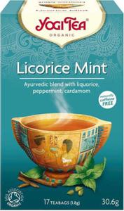 HERBATKA MITA Z LUKRECJ (LICORICE MINT) BIO (17 x 1,8 g) 30,6 g - YOGI TEA - 2872111593