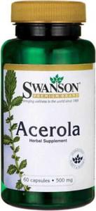 Acerola 500mg witamina C 60 kapsuek SWANSON - 2877998906