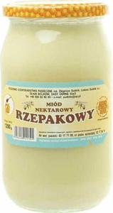 Miód rzepakowy nektarowy 1200g Rodzinna Pasieka Sudnik