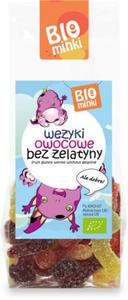 BIO Wyki owocowe bez elatyny 100g BIO MINKI - 2857923215