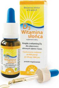 Witamina Soca D3 20ml Dr. Jacob's - 2878655131