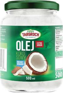 Olej kokosowy nierafinowany extra virgin 500g Targroch - 2869843534