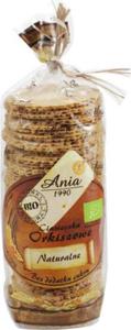 CIASTECZKA ORKISZOWE NATURALNE BEZ DODATKU CUKRW BIO 120 g - BIO ANIA - 2873574066