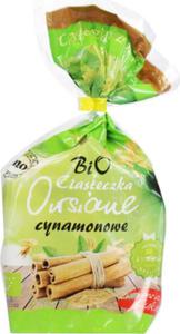 CIASTECZKA OWSIANE CYNAMONOWE BEZ DODATKU CUKRW BIO 150 g - BIO ANIA - 2876578218