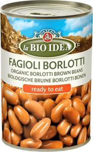 FASOLKA BORLOTTI (PUSZKA) BIO 400 g - LA BIO IDEA - 2870379856