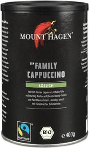 KAWA CAPPUCCINO FAMILY FAIR TRADE BIO 400 g - MOUNT HAGEN - 2877998928