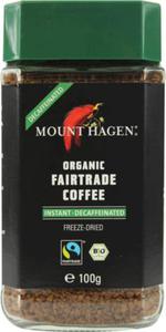 KAWA ROZPUSZCZALNA BEZKOFEINOWA FAIR TRADE BIO 100 g - MOUNT HAGEN