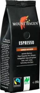 KAWA ZIARNISTA ESPRESSO FAIR TRADE BIO 250 g - MOUNT HAGEN - 2872312388