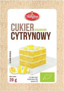 CUKIER CYTRYNOWY BIO 20 g - AMYLON - 2861182107