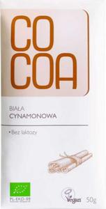 CZEKOLADA CYNAMONOWA BIO 50 g - COCOA - 2861182189