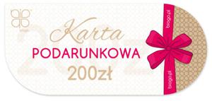 Karta podarunkowa 200z voucher prezent Biogo - 2861182263