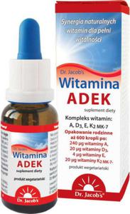 Witamina ADEK 20ml Dr. Jacob's - 2870026208