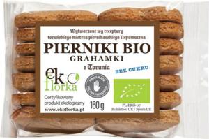 PIERNIKI GRAHAMKI BIO 160 g - EKOFLORKA - 2877121173